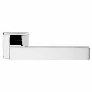maniglia per porta interna corner zincral linea cali rosetta quadrata 2