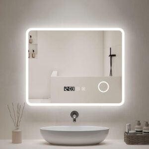 Specchio Led Touch System + Anti-Appannamento Paris