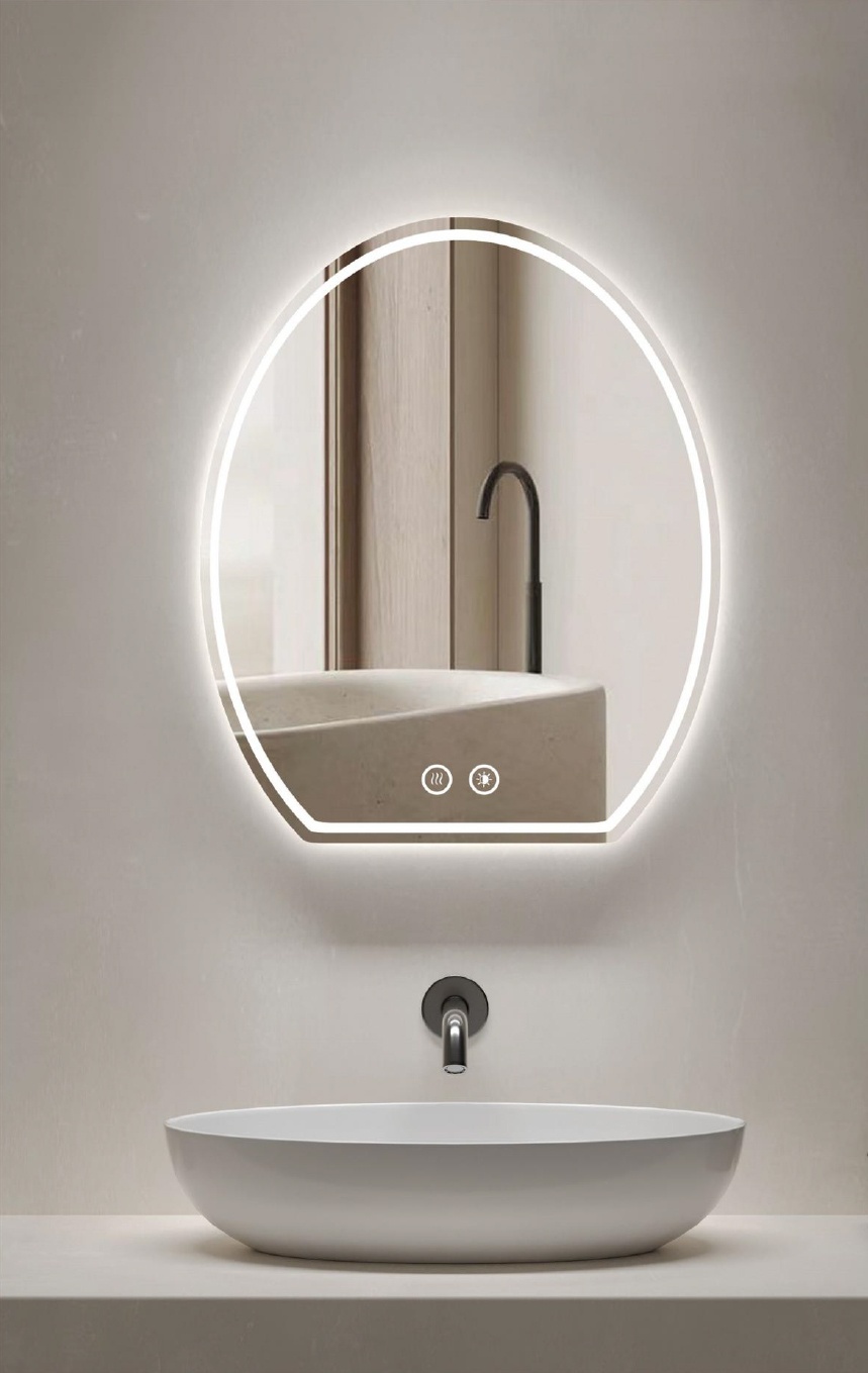 Specchio Touch System + Anti-Appannamento Dubai