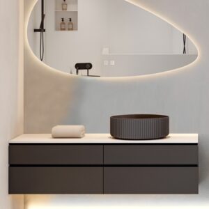 Specchio Touch System + Anti-Appannamento Tokio