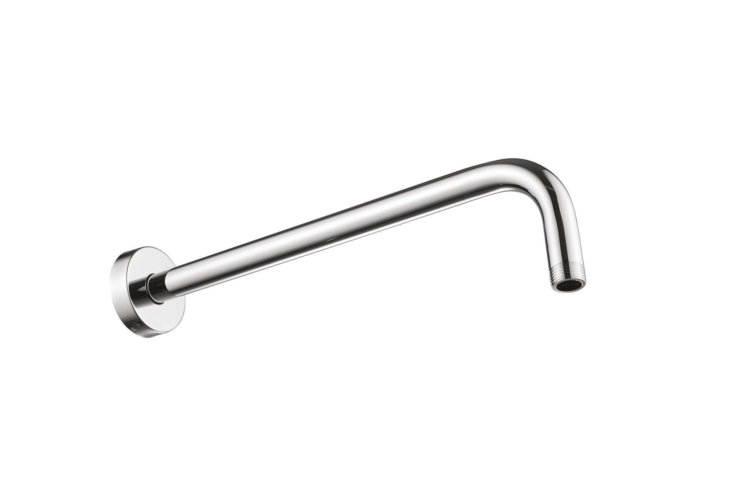 Braccio per Doccia Tondo in Acciaio Inox Madrid