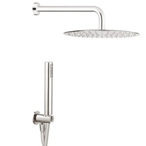 Kit Doccia Tondo in Acciaio AISI 316L Rondò