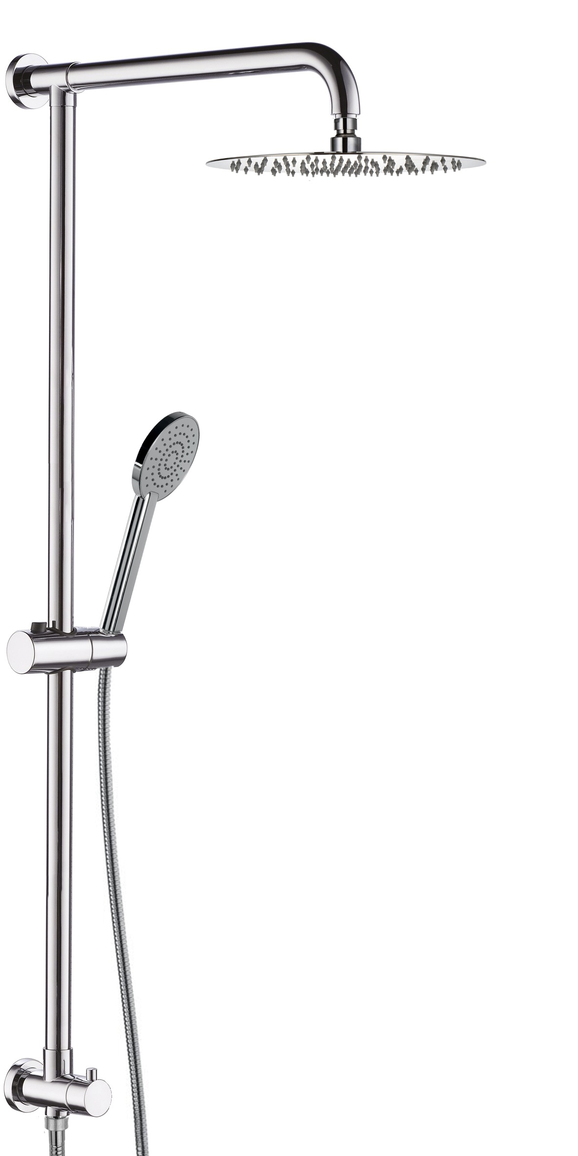 Colonna Doccia Tonda in Ottone Aquatop