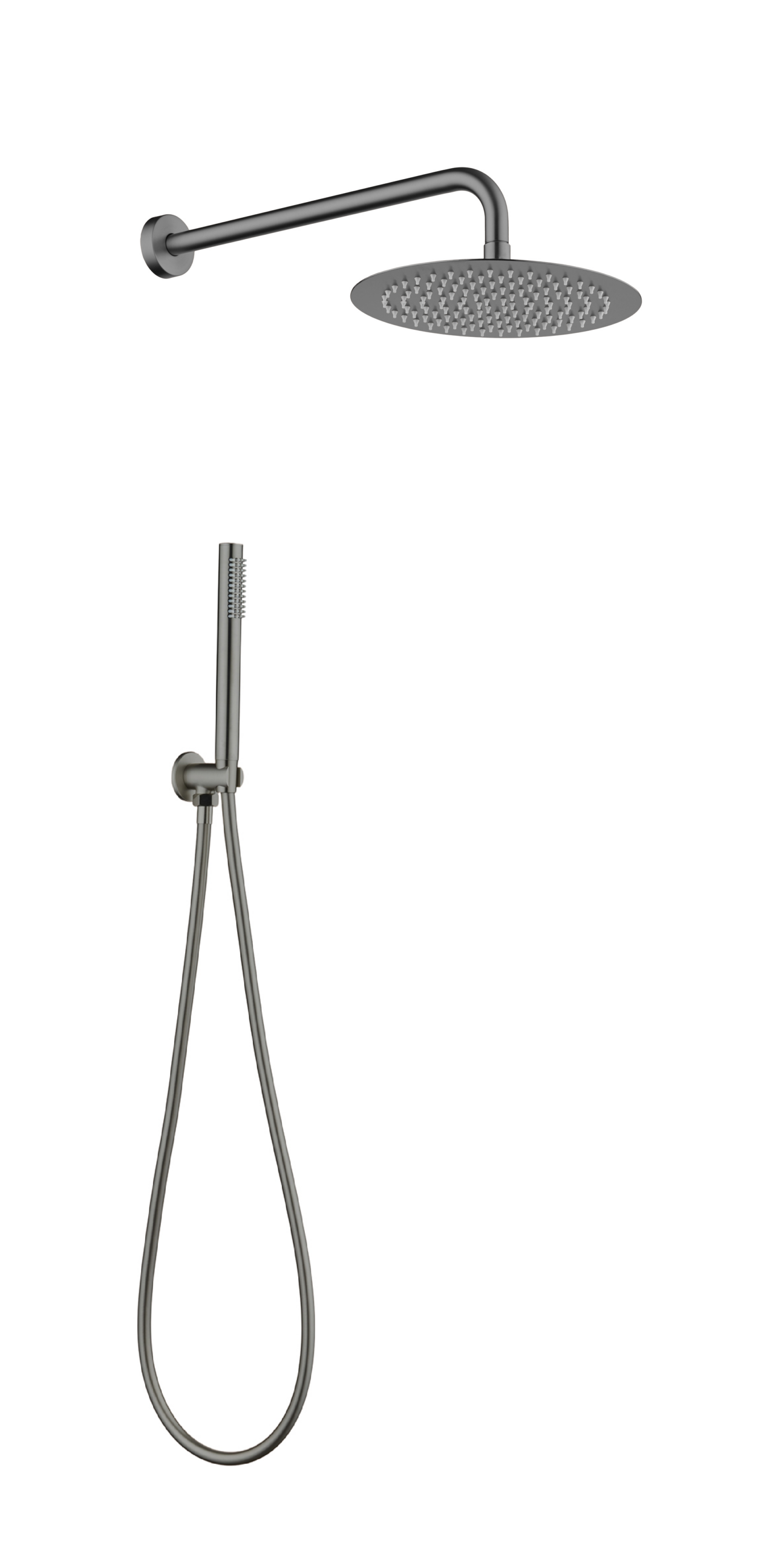 Kit Doccia Tondo in Acciaio High Pro Plus - immagine 6