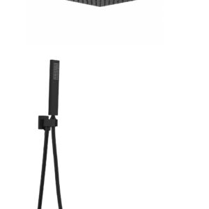Kit Doccia Quadro in Acciaio High Pro Plus