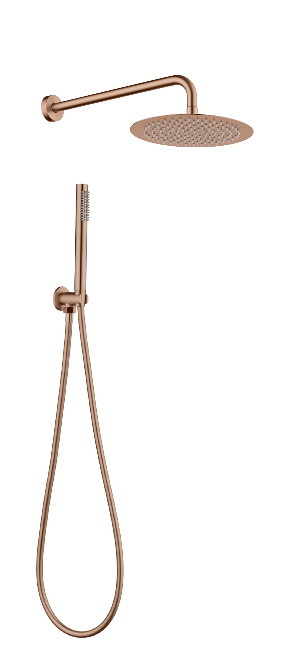Kit Doccia Tondo in Acciaio High Pro Plus - immagine 3