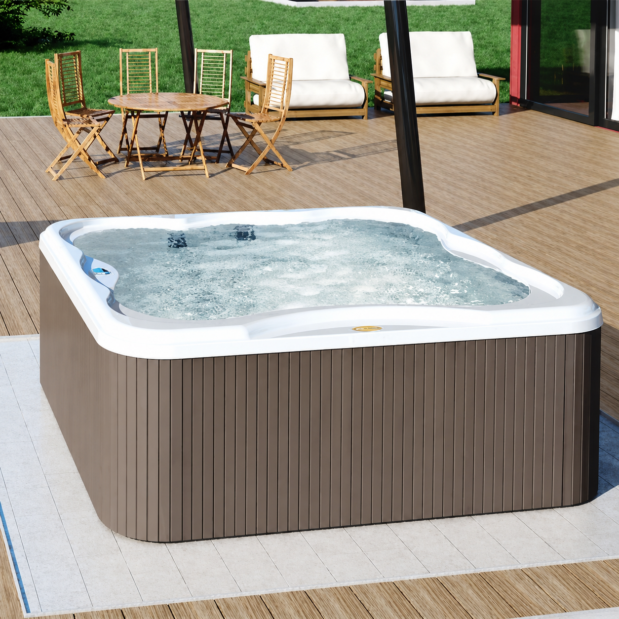 Minipiscina SPA Idromassaggio Lodge+