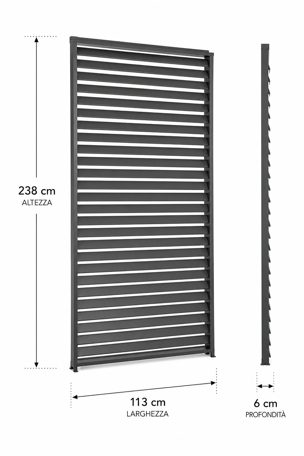 Frangisole Laterale Pergola Ocean - immagine 2